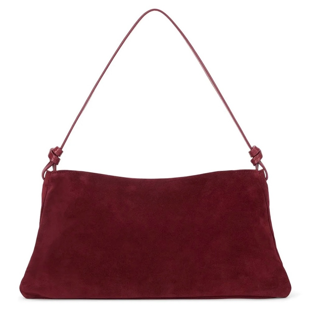 Staud Wally Suede Shoulder Bag - Pinot